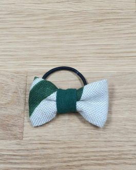 Mini Élastique Nœud naturel vert